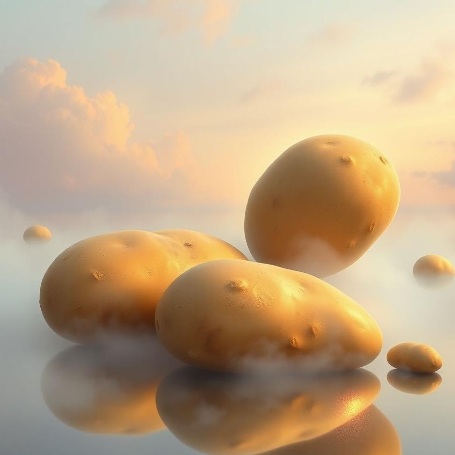 Dream : Large potatoes in a dream