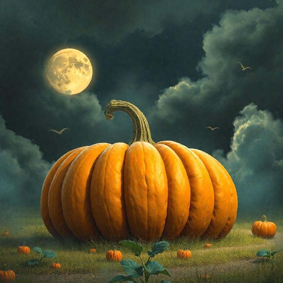 Dream : Large pumpkin in a dream