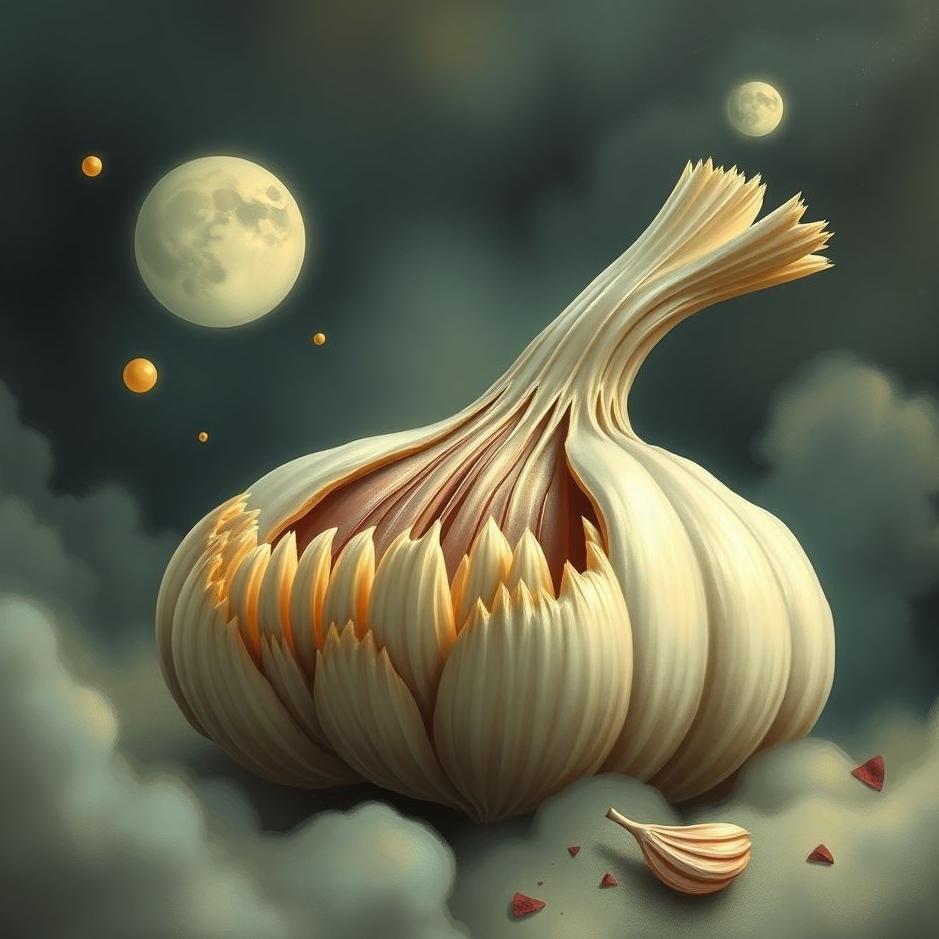 Dream : Large-toothed garlic in a dream