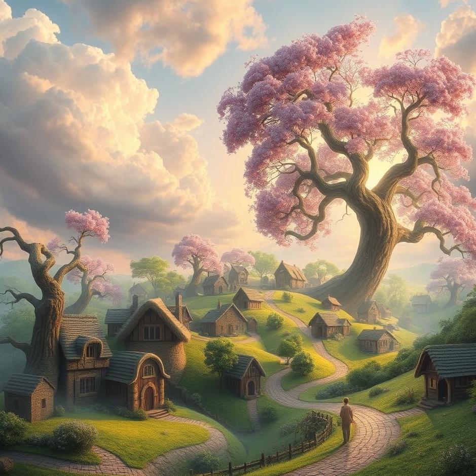 Dream : Large village in a dream