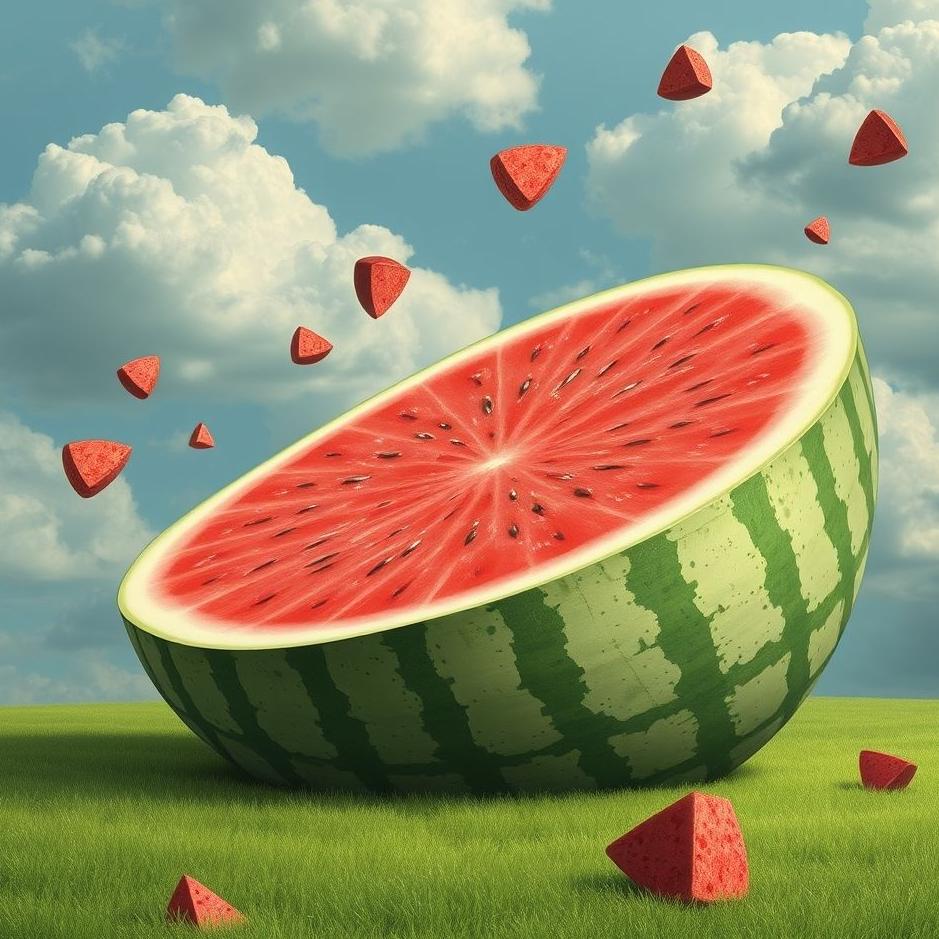 Dream : Large watermelon in a dream