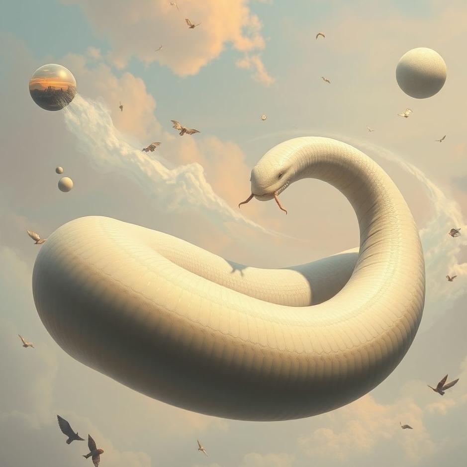 Dream : Large worm in a dream