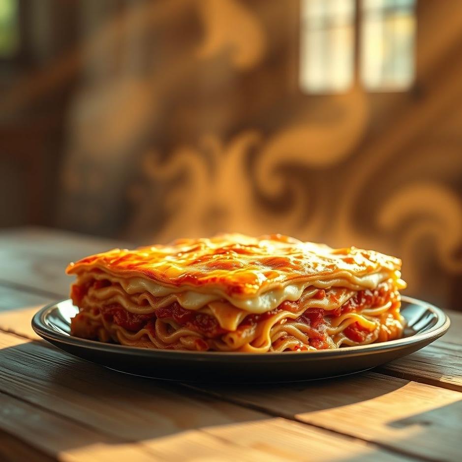 Dream : Lasagna in a dream
