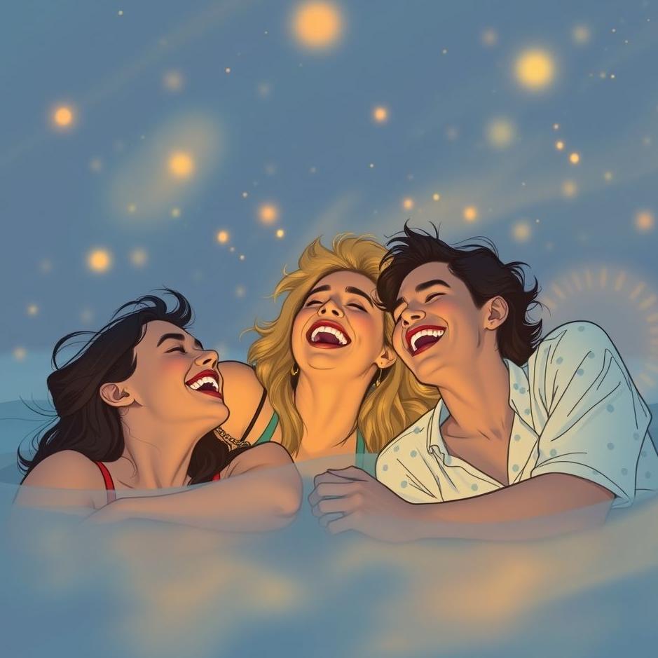Dream : Laugh with friends in the dream