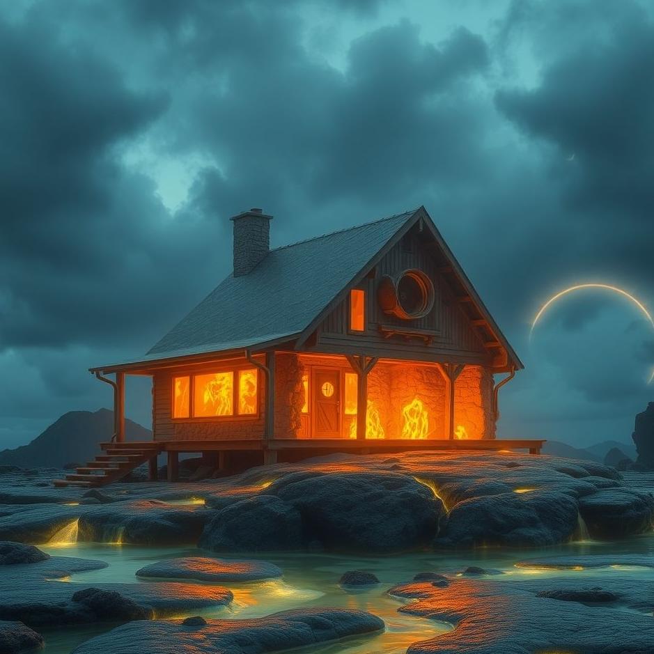 Dream : Lava under the house in a dream