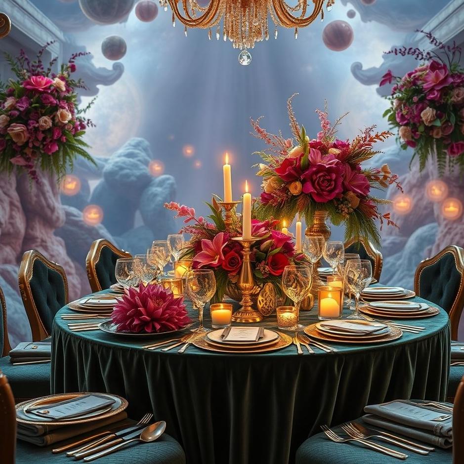Dream : Lavish table in a dream