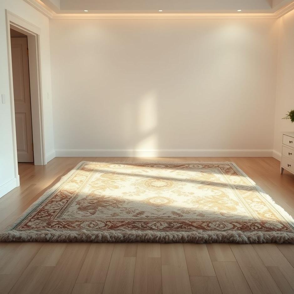 Dream : Laying a carpet in a room in a dream