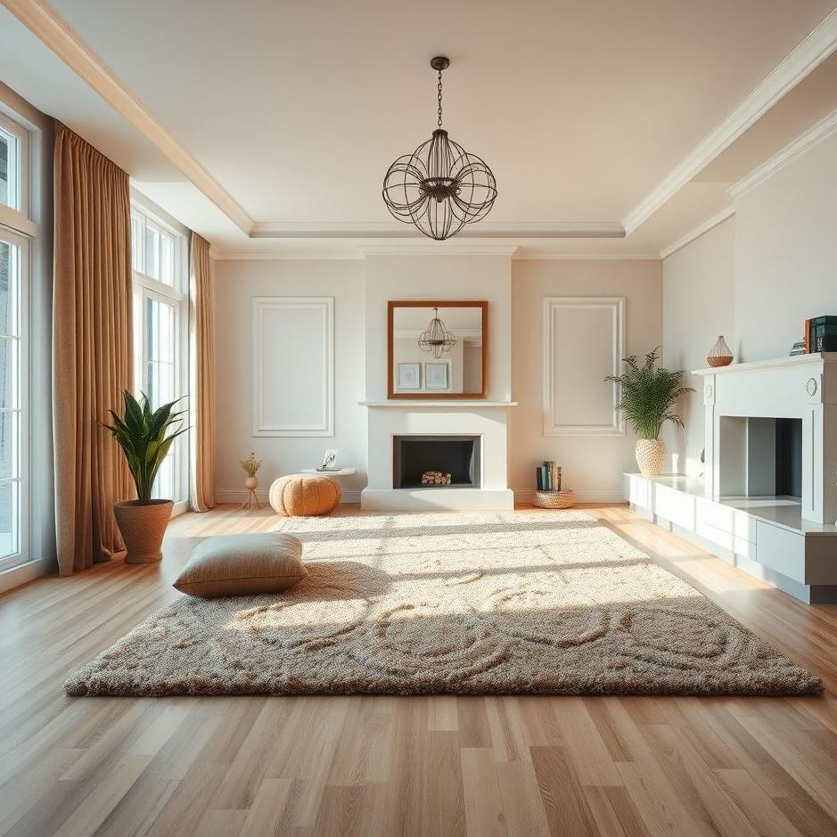Dream : Laying a carpet in your house in a dream