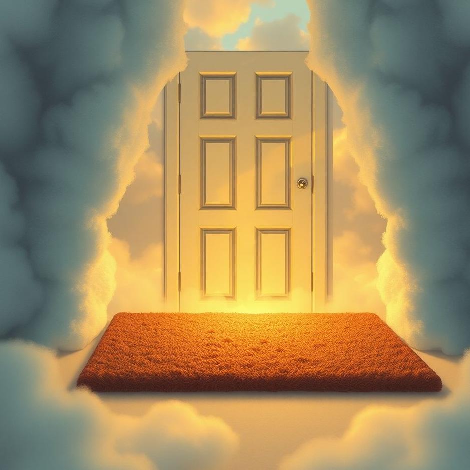 Dream : Laying a doormat in a dream