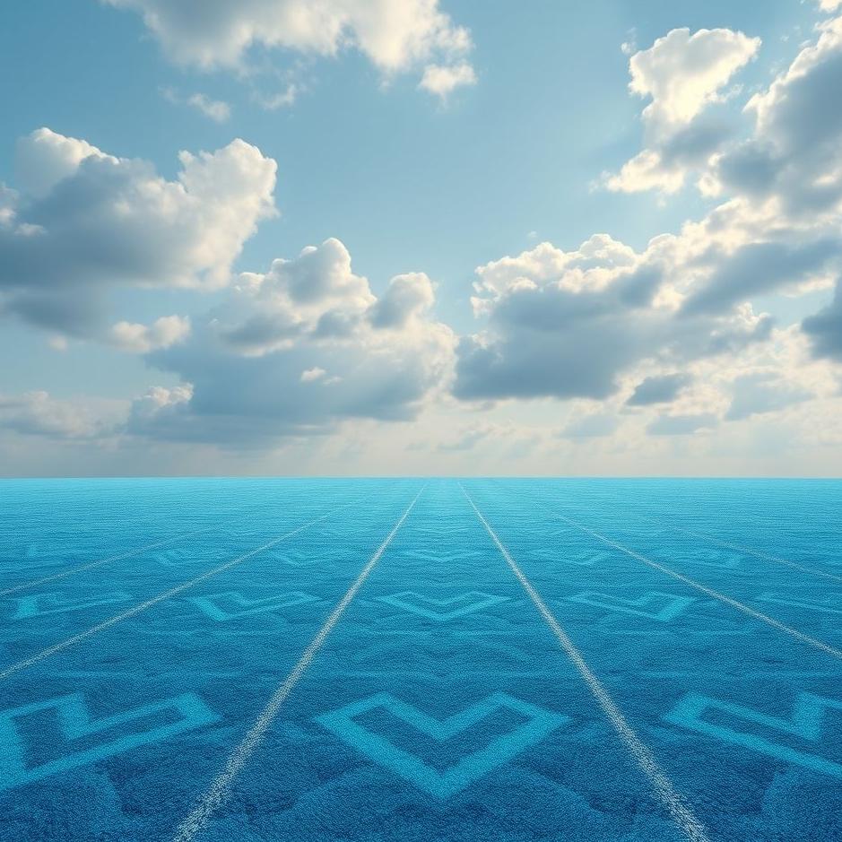 Dream : Laying down a blue carpet in a dream