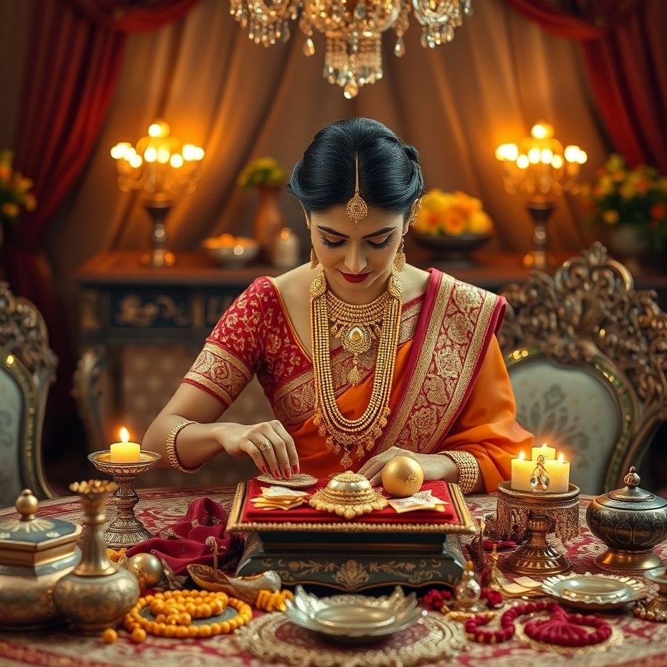 Dream : Laying out one's own dowry