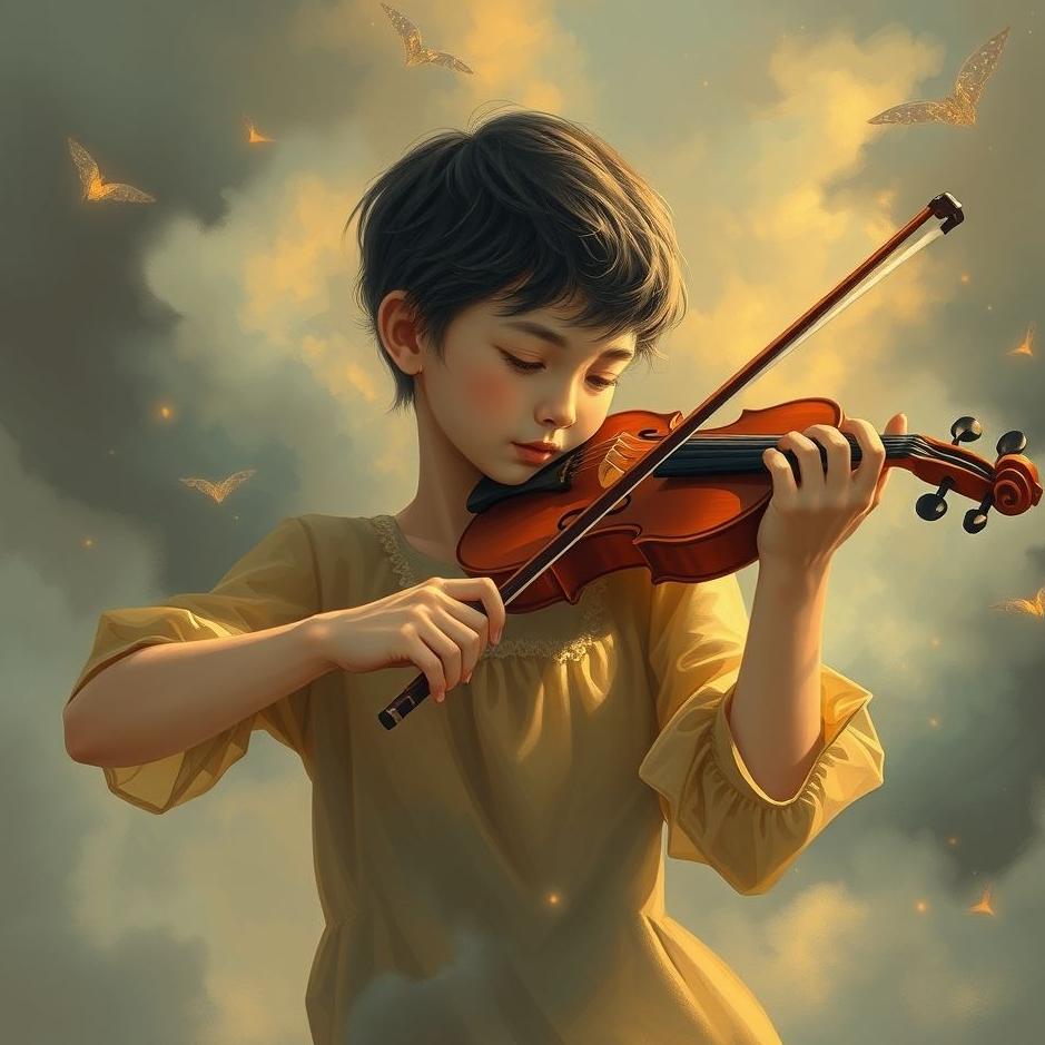 Dream : Learning the violin in a dream