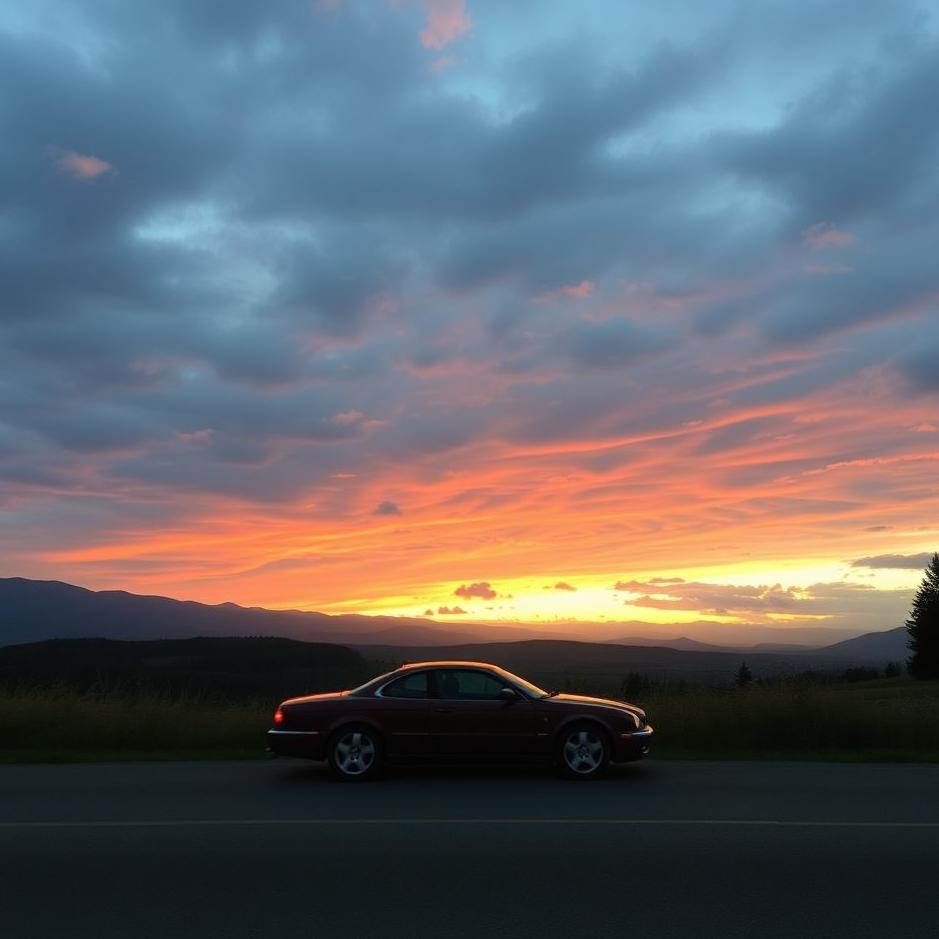 Dream : Leave home by car in the dream