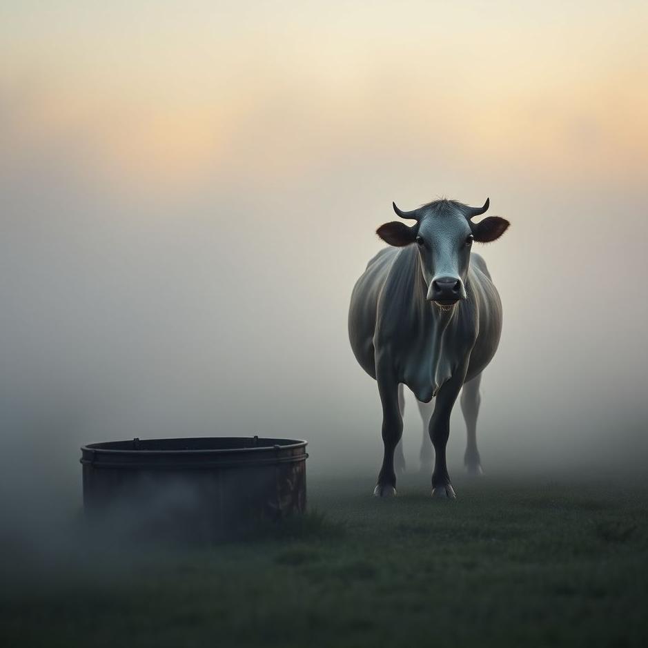 Dream : Leaving a cow hungry in a dream