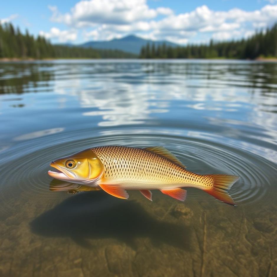 Dream : Leaving a fish in a lake