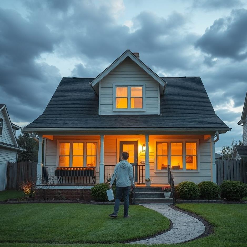 Dream : Leaving a rented house in a dream