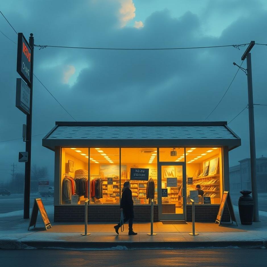 Dream : Leaving the store in a dream