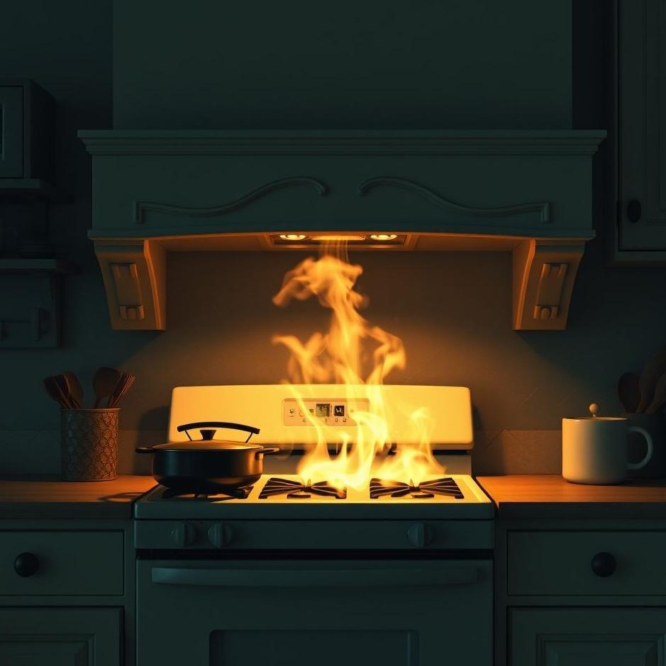 Dream : Leaving the stove on in a dream