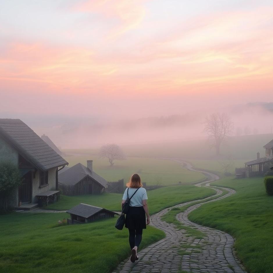 Dream : Leaving the village in a dream