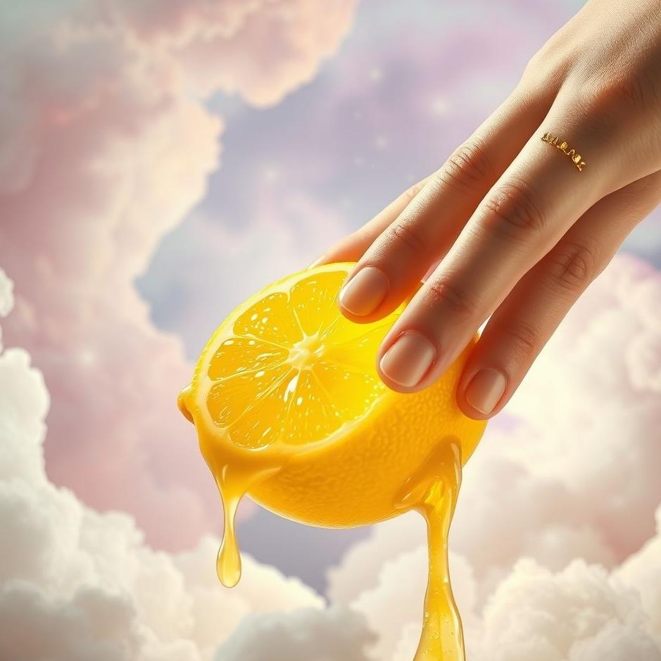 Dream : Lemon being squeezed in a dream