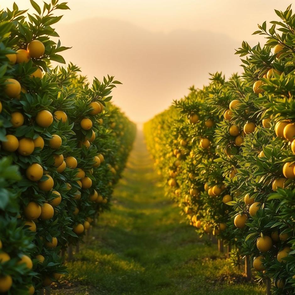Dream : Lemon field in a dream