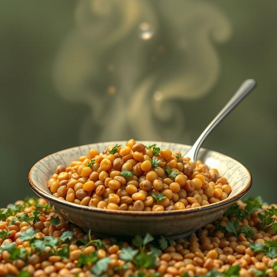 Dream : Lentil food in a dream