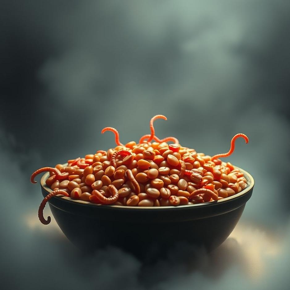 Dream : Lentils wormy in a dream