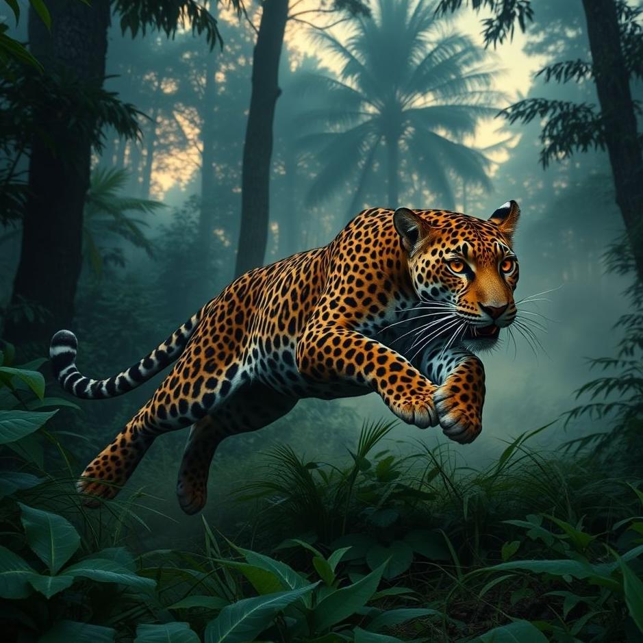 Dream : Leopard chasing you in a dream
