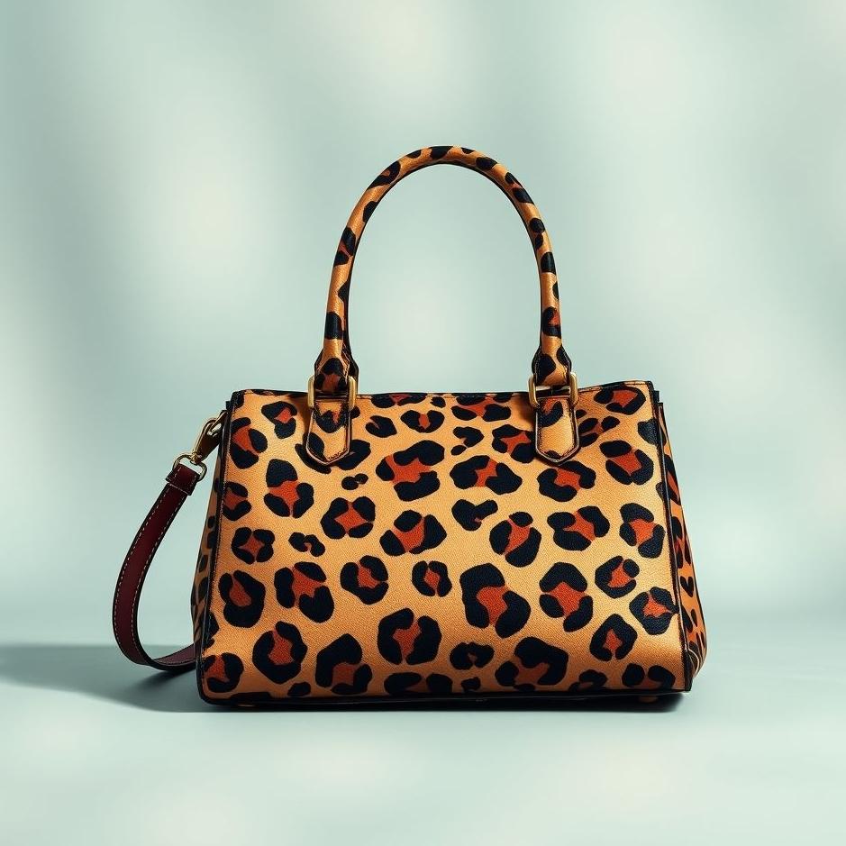 Dream : Leopard-print bag in a dream