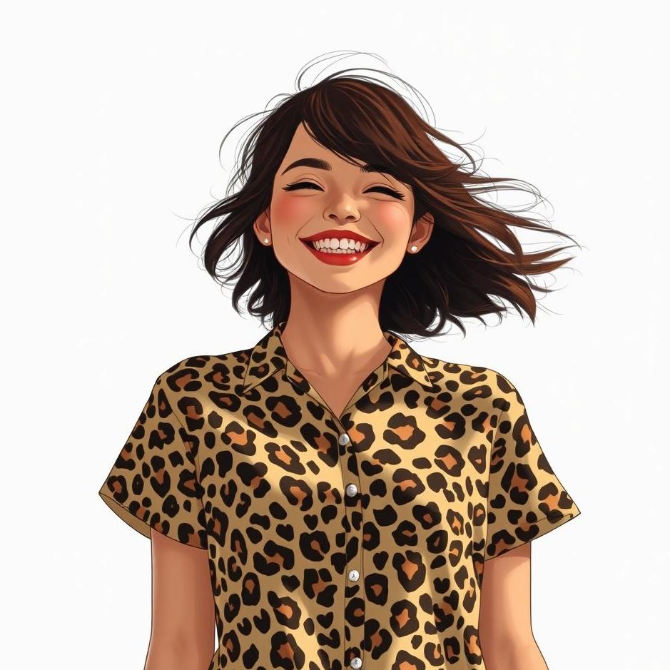 Dream : Leopard-print shirt in a dream