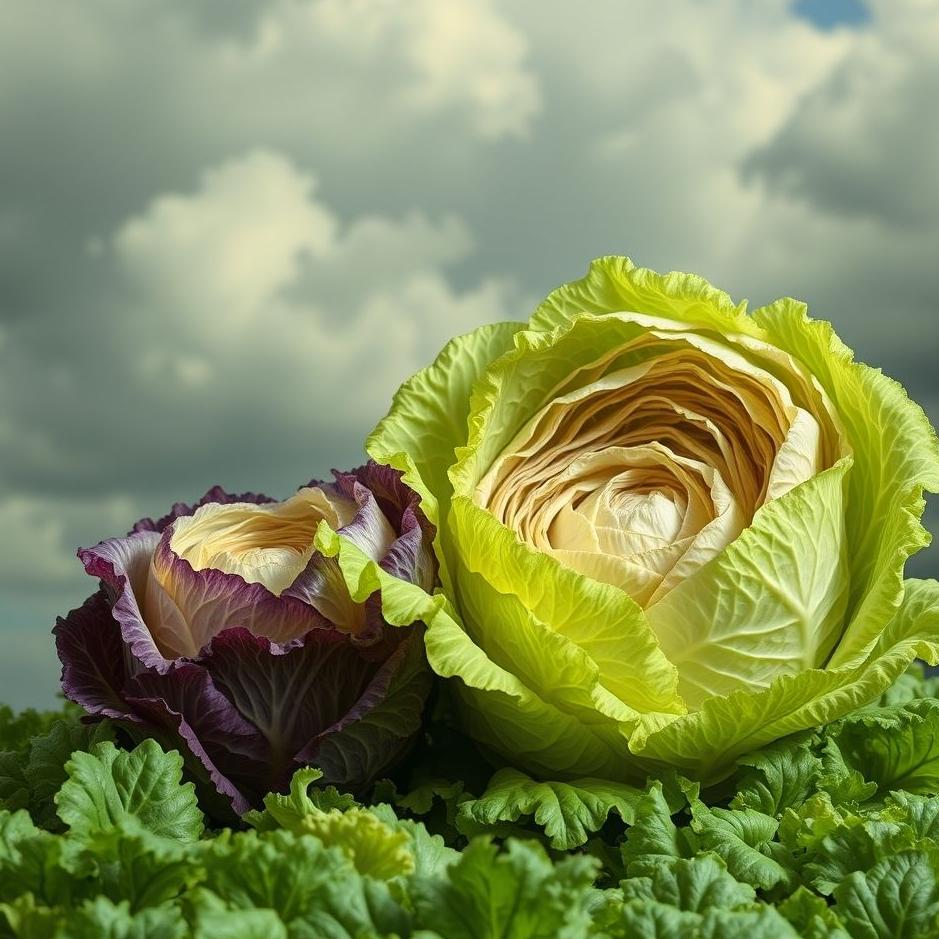 Dream : Lettuce and cabbage in a dream