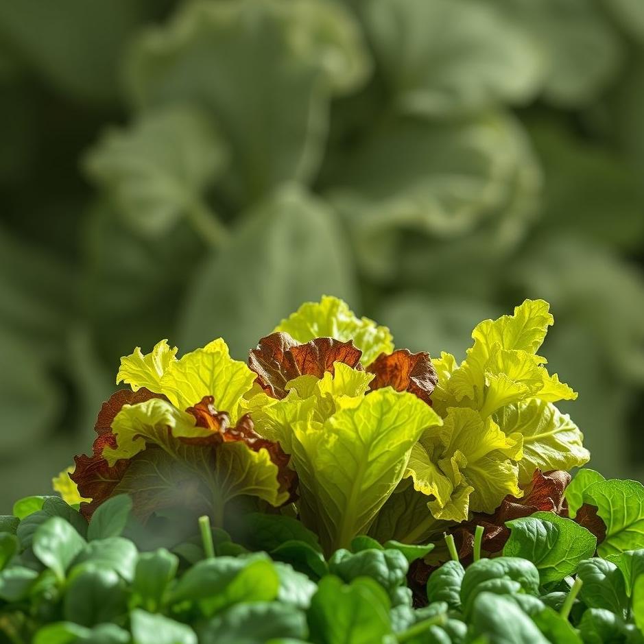 Dream : Lettuce and spinach in a dream