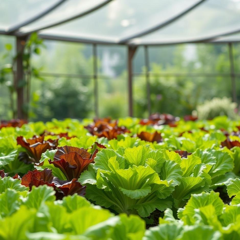 Dream : Lettuce garden in a dream