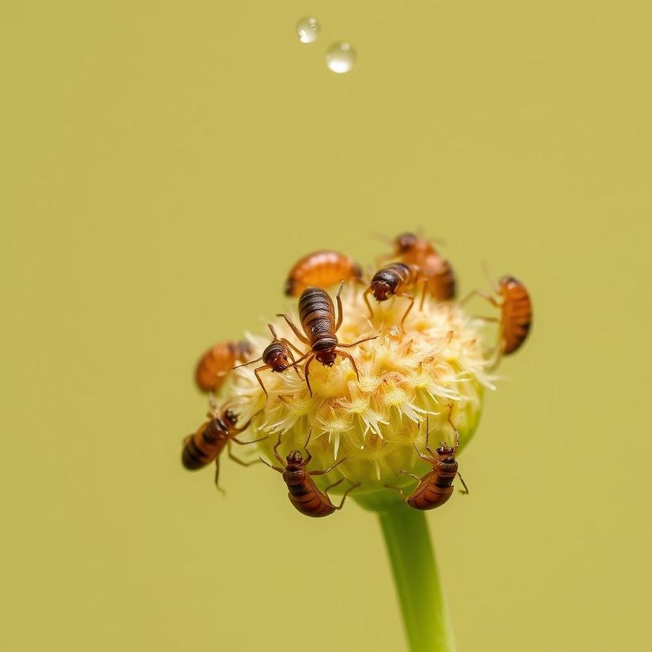 Dream : Lice falling on the head 