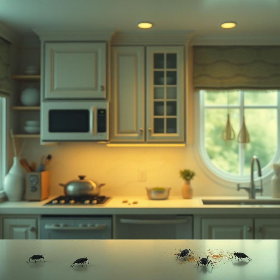 Dream : Lice in the kitchen in a dream