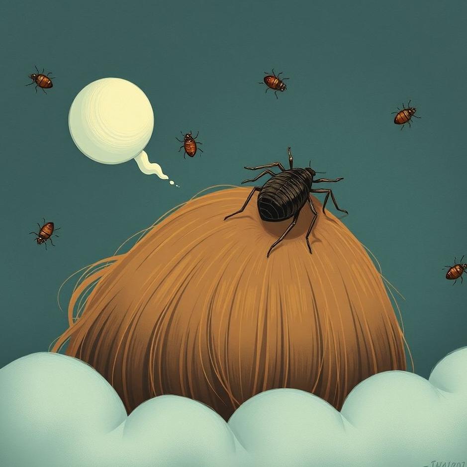 Dream : Lice on your wife's head in a dream