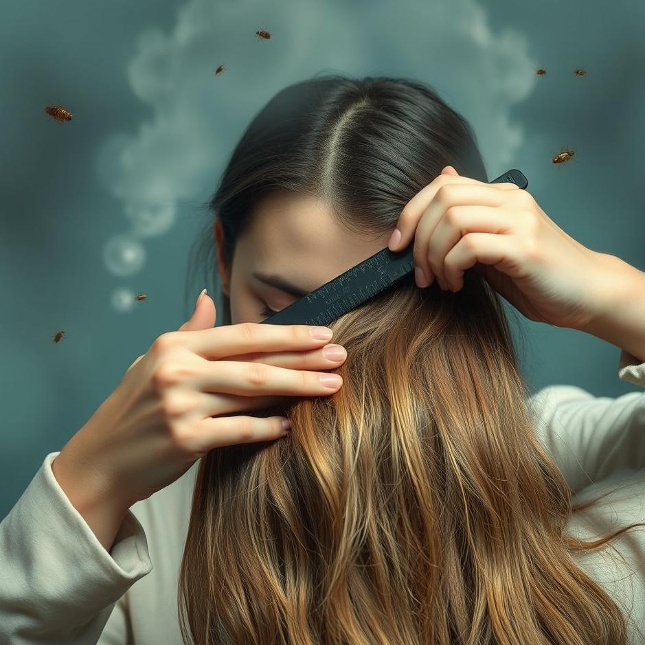 Dream : Lice while combing hair in a dream