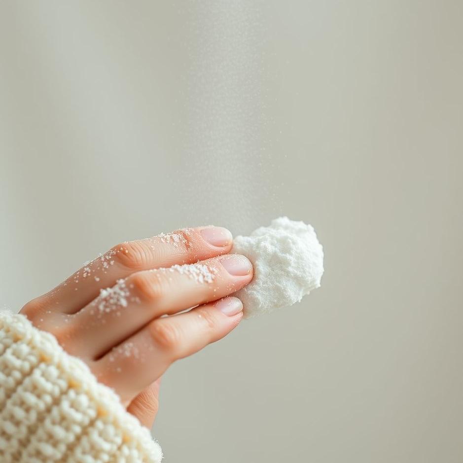 Dream : Licking powdered sugar in a dream