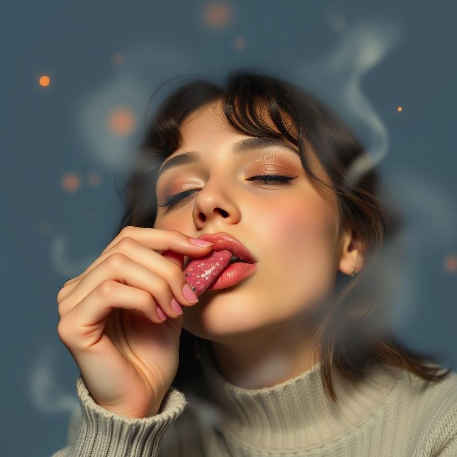 Dream : Licking your fingers in a dream