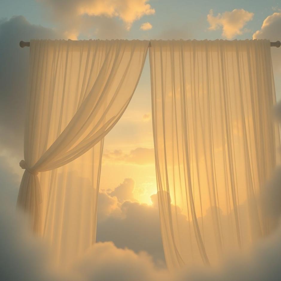 Dream : Lifting a curtain in a dream