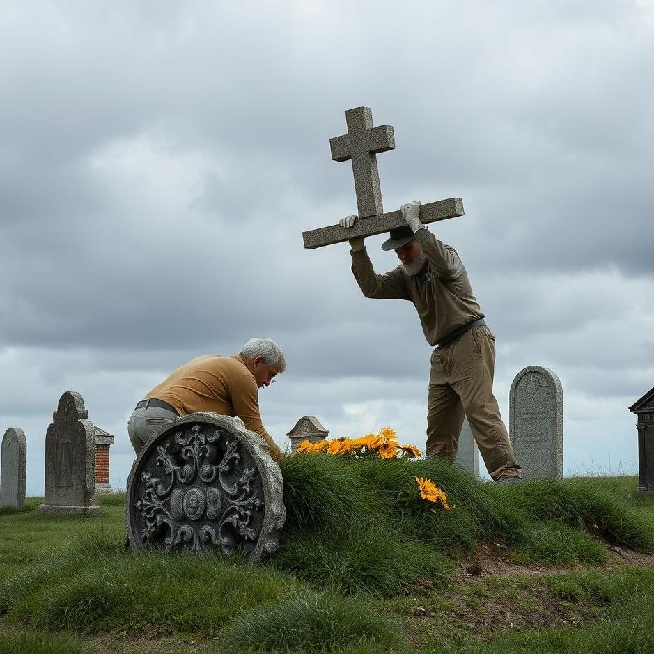 Dream : Lifting a grave