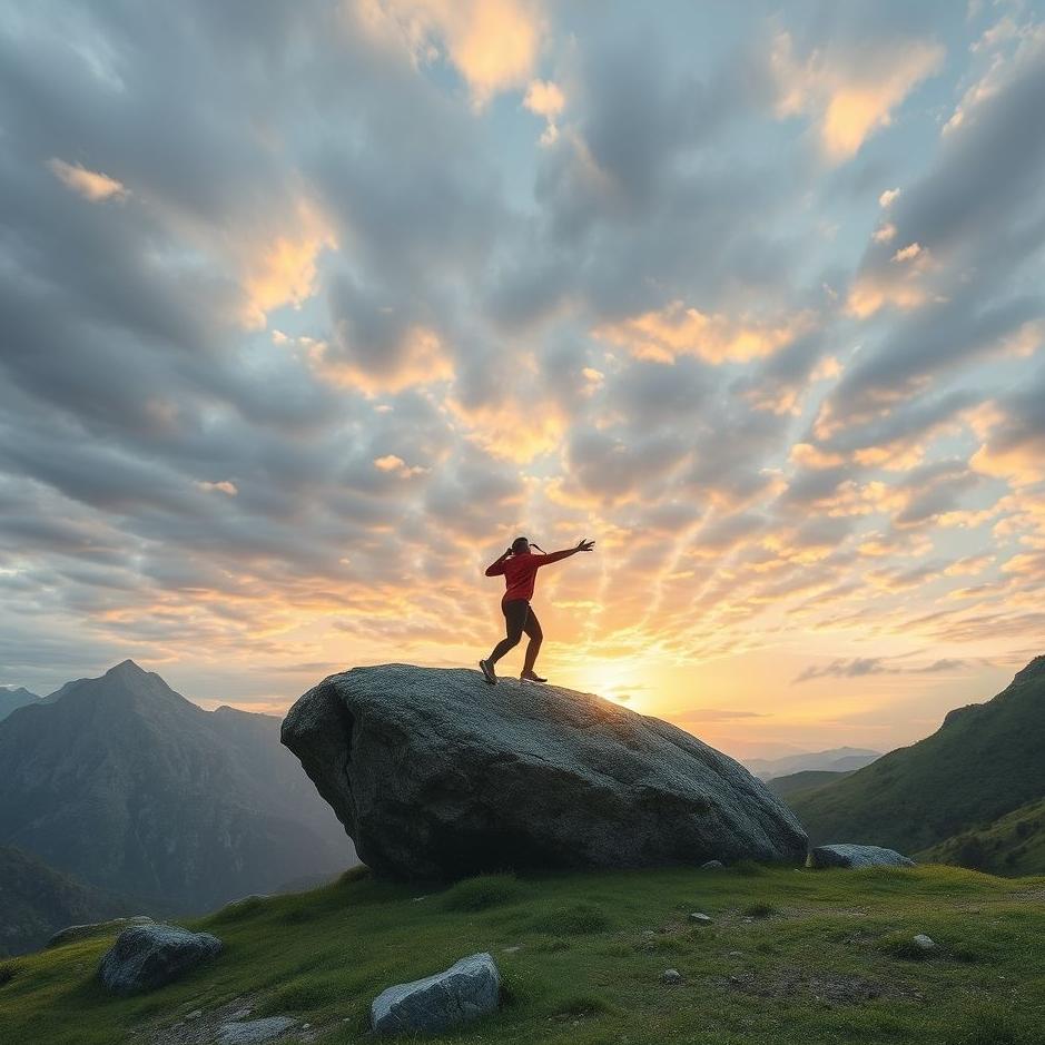 Dream : Lifting a rock in a dream