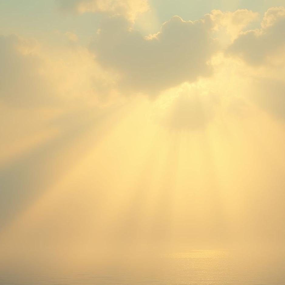 Dream : Light falling in a dream