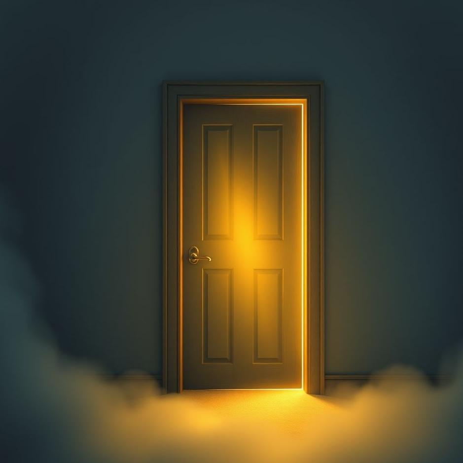 Dream : Light from a door in a dream