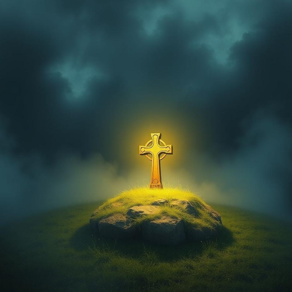 Dream : Light from a grave in a dream