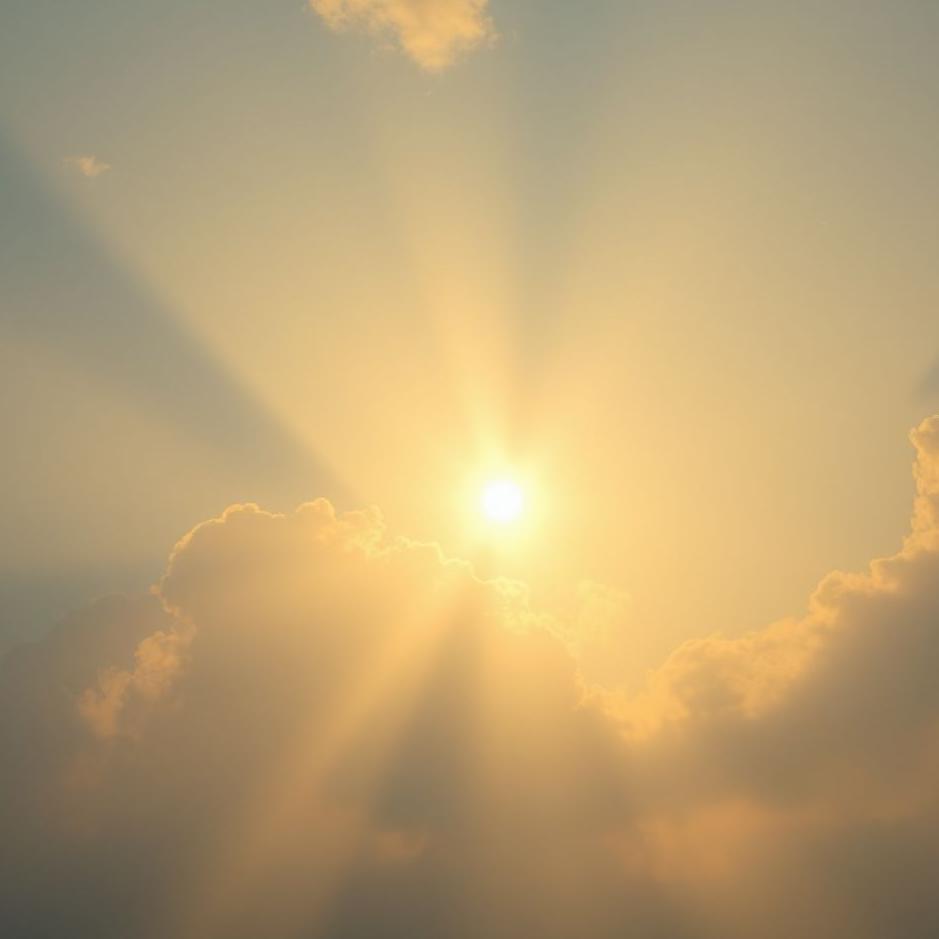 Dream : Light in the air in a dream