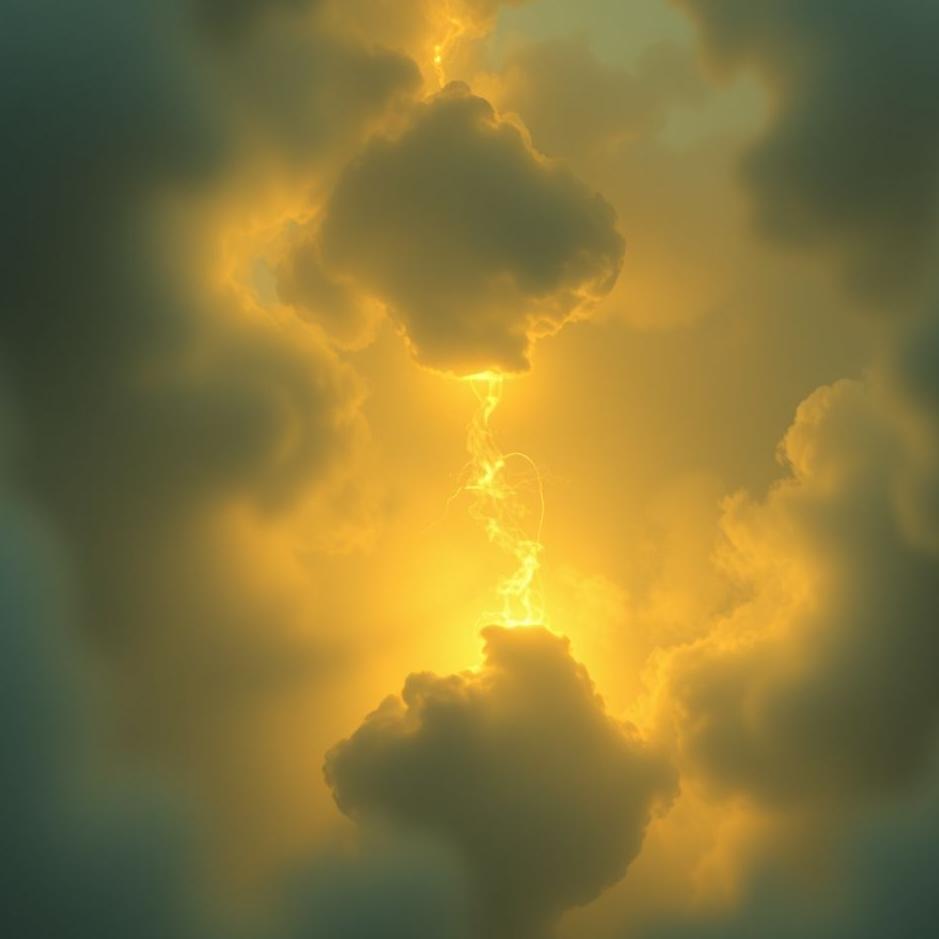 Dream : Light in the form of a human in a dream