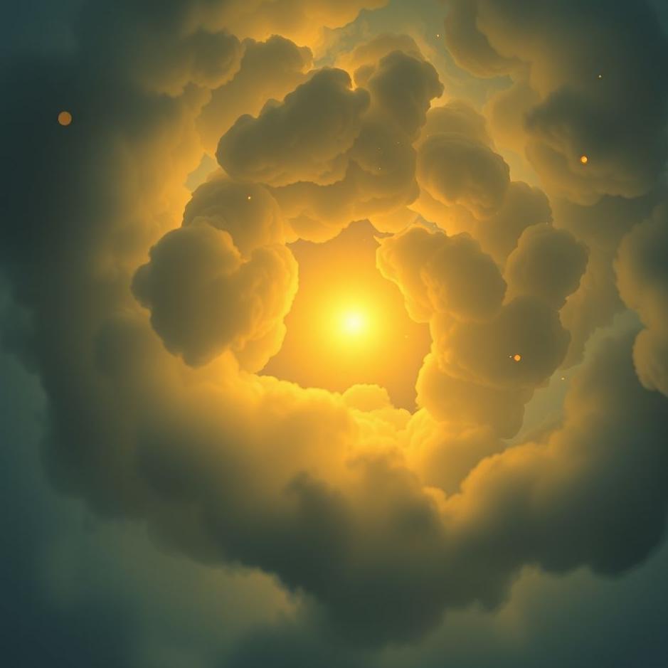 Dream : Light in your head in a dream