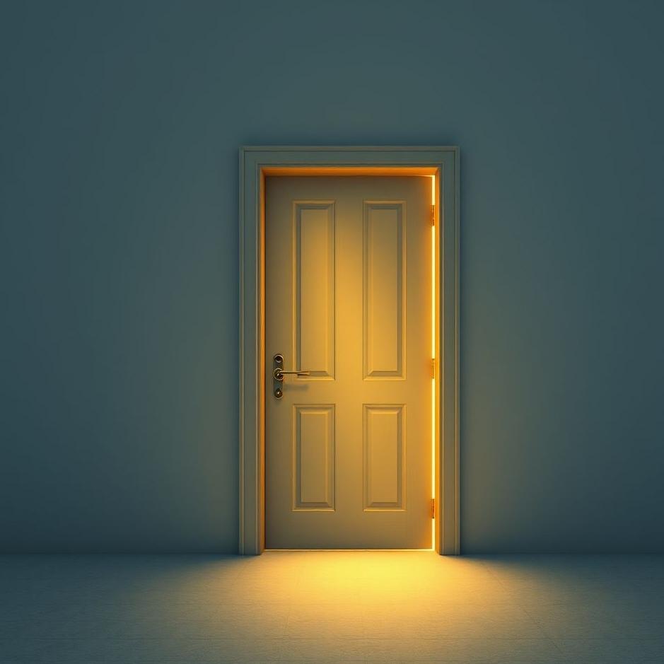 Dream : Light under a door in a dream