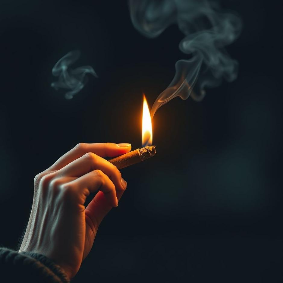 Dream : Lighting a cigar in a dream